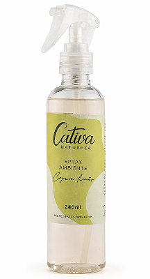 Cativa Natureza Spray Ambiente Capim Limão 240ml