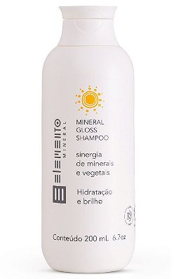 Elemento Mineral Shampoo Gloss Hidratação e Brilho 200ml