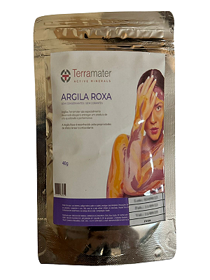 Terramater Argila Roxa 40g