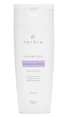 Herbia Lavanda e Verbena Branca Shampoo 250ml