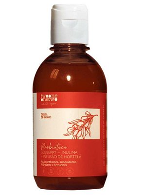 Twoone Onetwo Geleia de Banho Rosto e Corpo Goji Berry, Inulina e Hortelã 250ml