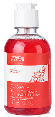 Twoone Onetwo Geleia de Banho Rosto e Corpo Goji Berry, Inulina e Hortelã 250ml