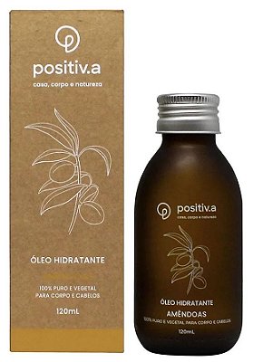 Positiv.a Óleo de Amêndoas Cabelo e Corpo 120ml