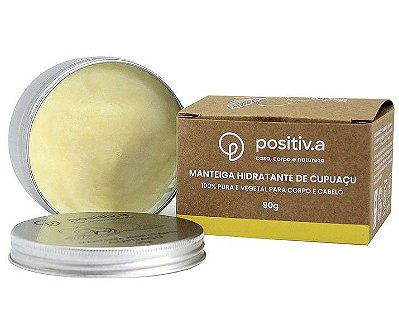 Positiv.a Manteiga de Cupuaçu Cabelo e Corpo 90g