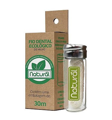 Suavetex Natural Fio Dental Ecológico de Milho