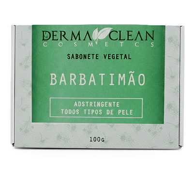 Derma Clean Sabonete Vegetal Barbatimão 100g