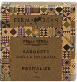 Derma Clean Sabonete Argila Dourada - Revitalize 100g