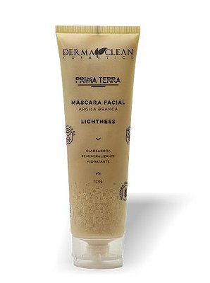 Derma Clean Máscara Facial Argila Branca - Lightness 120g