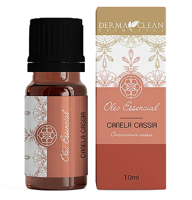 Derma Clean Óleo Essencial de Canela Cássia (Folhas) 10ml