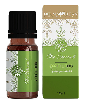 Derma Clean Óleo Essencial de Capim Limão / Lemongrass 10ml