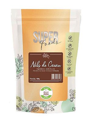 QLY Ervas Super Foods Nibs de Cacau Condimento Puro 100g