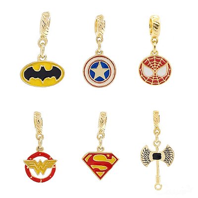 Berloque Charm Pingente Heróis