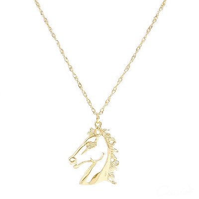 Colar Cavalo Zircônia