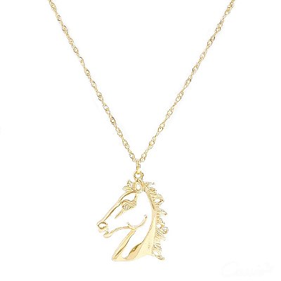 Colar Cavalo Zircônia