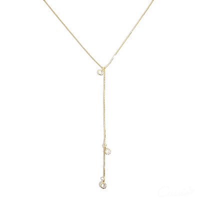 Colar Gravatinha Cristais