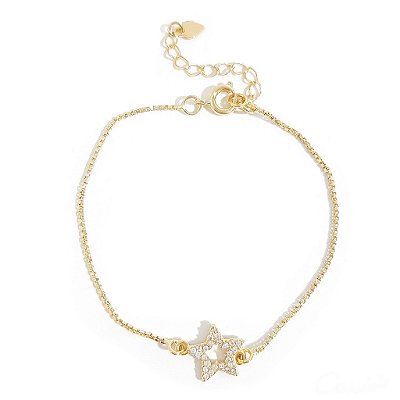 Pulseira Estrela Zircônias