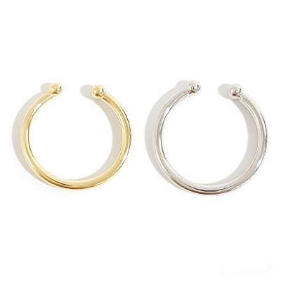 Brinco Piercing Fake Tubo Liso