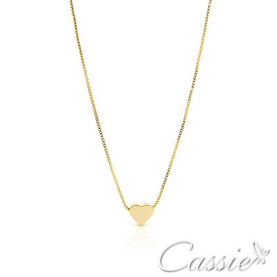 Colar Gargantilha Coração Pequeno