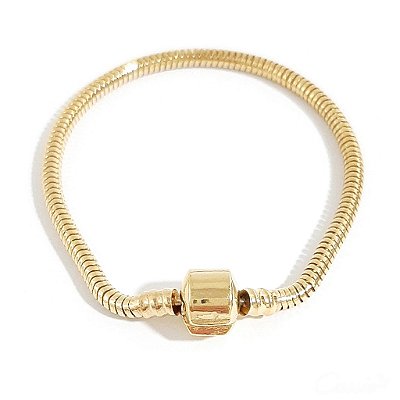 Pulseira Berloque Banhada a Ouro