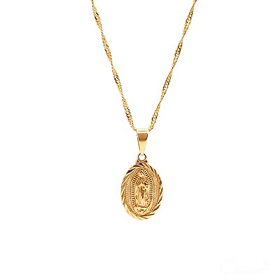 Colar Medalha Nossa Senhora de Guadalupe