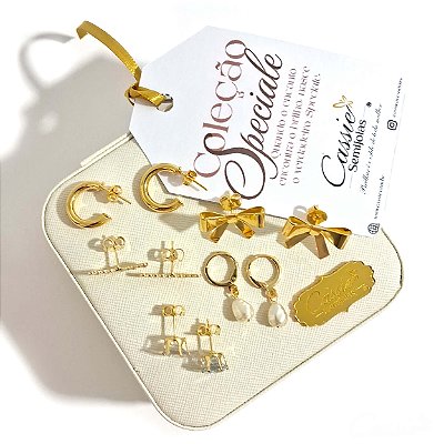 Kit Premium Essencial - Semijoias Essenciais e Atemporais