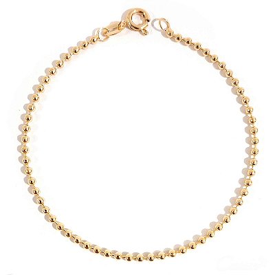 Pulseira Mini Bolinhas Banhada a Ouro