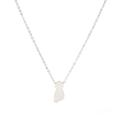 Colar Cachorrinho Ródio