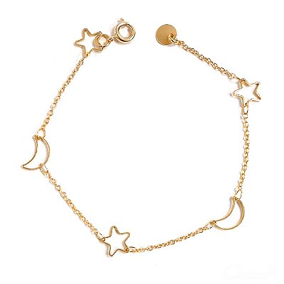 Pulseira Luas e Estrelas