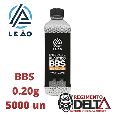 Esferas BBS 0.20g Leão para Airsoft