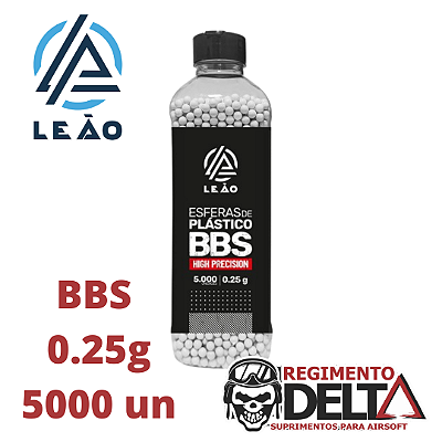 Esferas BBS 0.25g Leão para Airsoft