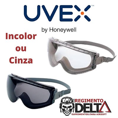 Óculos UVEX Stealth com antiembaçante SUPREMO incolor ou cinza