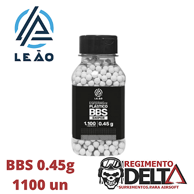 Esferas BBS 0.45g Leão para Airsoft