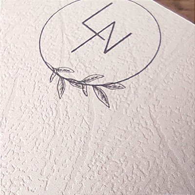 Cartão 7x7 cm em Papel Texturizado 180g