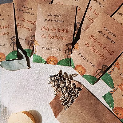 Envelope com Sementes Personalizado