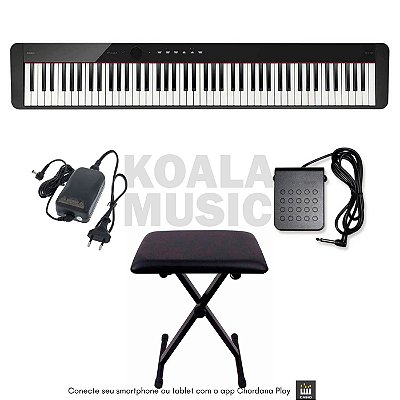 piano digital casio ou yamaha