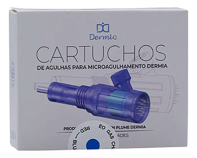 Agulha 12 Pontas Dermia Class - caixa com 10 unidades