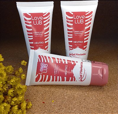 Lubrificante neutro 60G love lub la pimenta