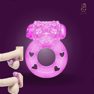 Anel peniano para retardar a ejaculação e manter a ereção