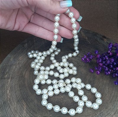 Colar de pérolas para surpresa picante