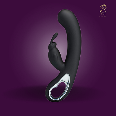 Vibrador clitoriano e ponto G "Weeb" pretty love recarregável e multivelocidades