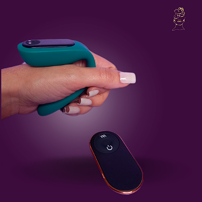 Vibrador de casal BAUD controlado a distância por controle remoto s-hand