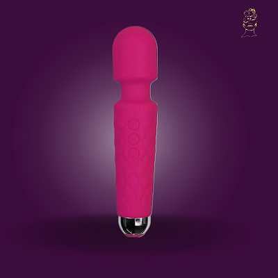 Vibrador varinha magica recarregável com 20 modos de vibração SI