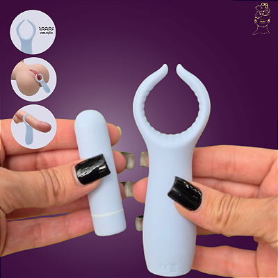 Vibrador Peniano e de Clitóris - Grant - S-hande