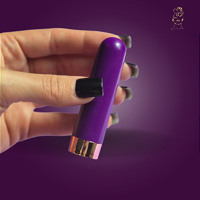 Vibrador Bullet Multivelocidade Recarregável Potente e Discreto