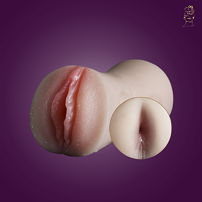 Masturbador Masculino em Cyberskin - Vagina e ânus - Life - SI