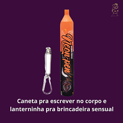 Caneta Neon Pitaya + Lanterninha
