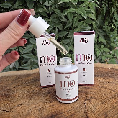 Sérum 7 em 1 Claramento Hidratação e Revitalização da Pele Mo Molhada 30ml Pepper Blend