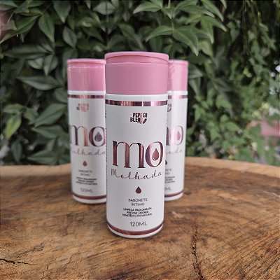 Sabonete Feminino Íntimo MO Copaíba e Barbatimão Molhada 120ml Pepper Blend