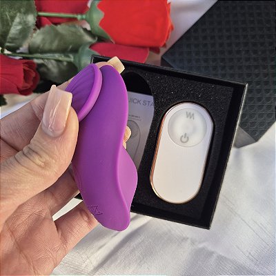 Vibrador de Calcinha Recarregável com Controle Remoto- S-Hande