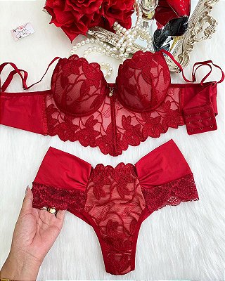 Conjunto Cropped Luxo TAM M